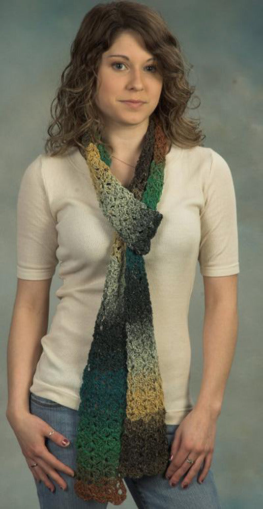 Scarf E in Plymouth Kudo - F397 - PDF