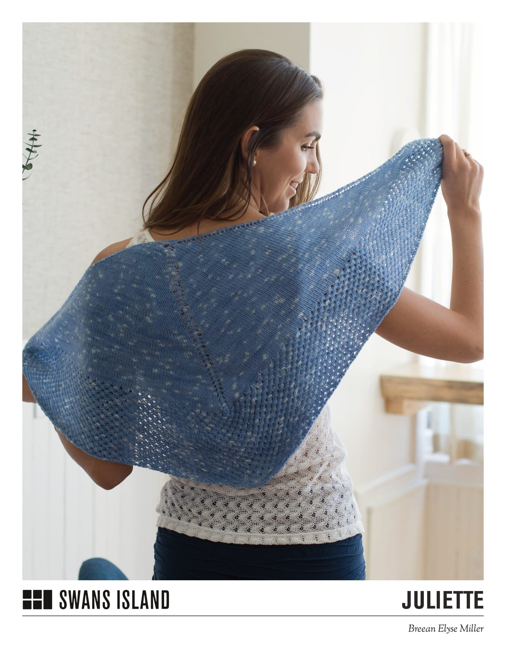 Swans Island Juliette Wrap Knitting Pattern