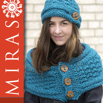 Mirasol Bella Hat and Cowl Knitting Pattern