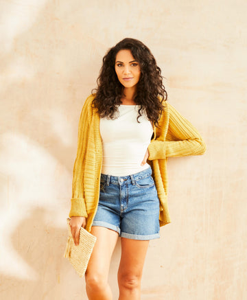 Oyster Cardigan Knitting Pattern