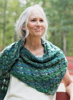 Berroco Topiary Wrap Knitting Pattern