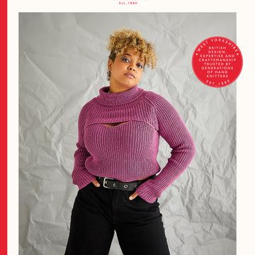 Sirdar Night Life Vest & Roll Neck Mittens Knitting Pattern