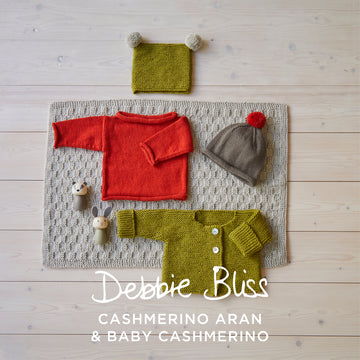 Debbie Bliss Jacket, Jumper, Beanie, Hat & Blanket Knitting