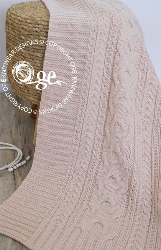 Kabel Treasure Blanket and Baby Bootees - P100