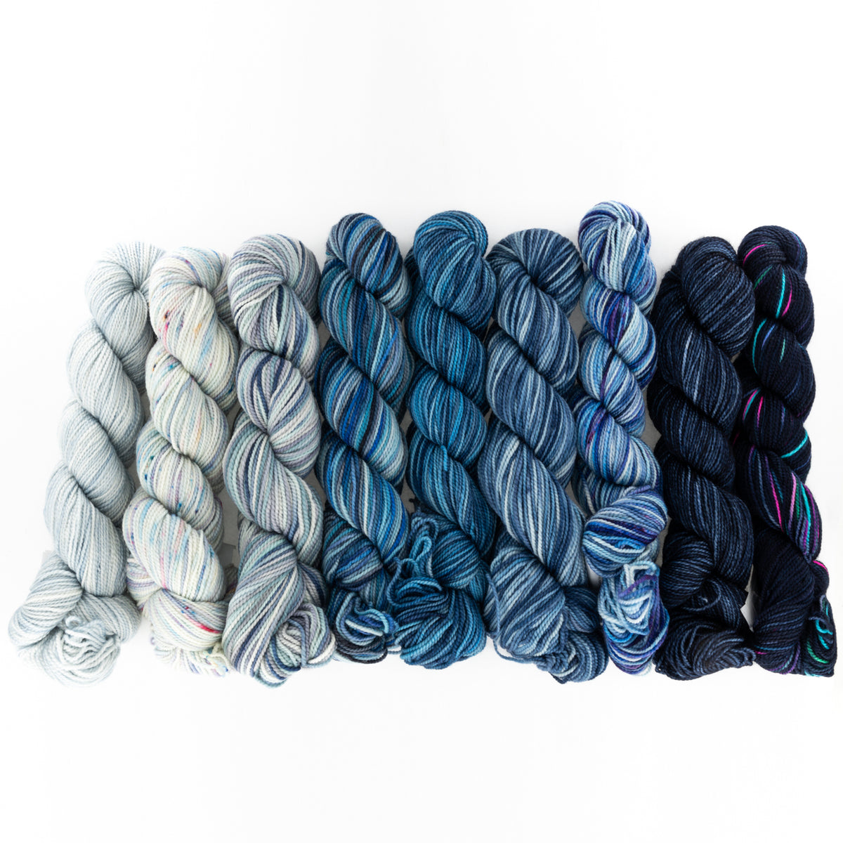 Koigu KPPPM Painter's Fade Palette Pack Yarn - Merino Wool 4 Ply