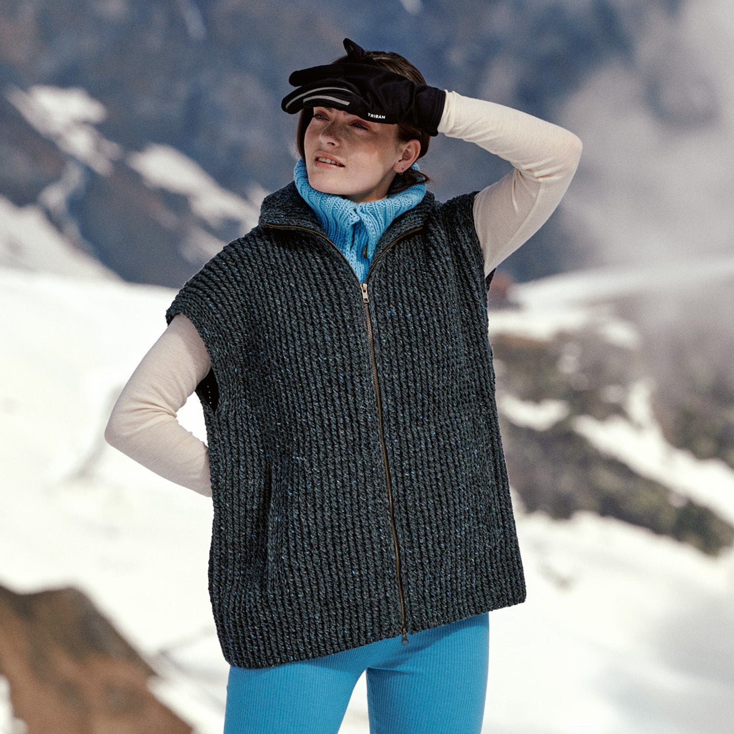 Lana Grossa Vest Waistcoat Knitting Pattern