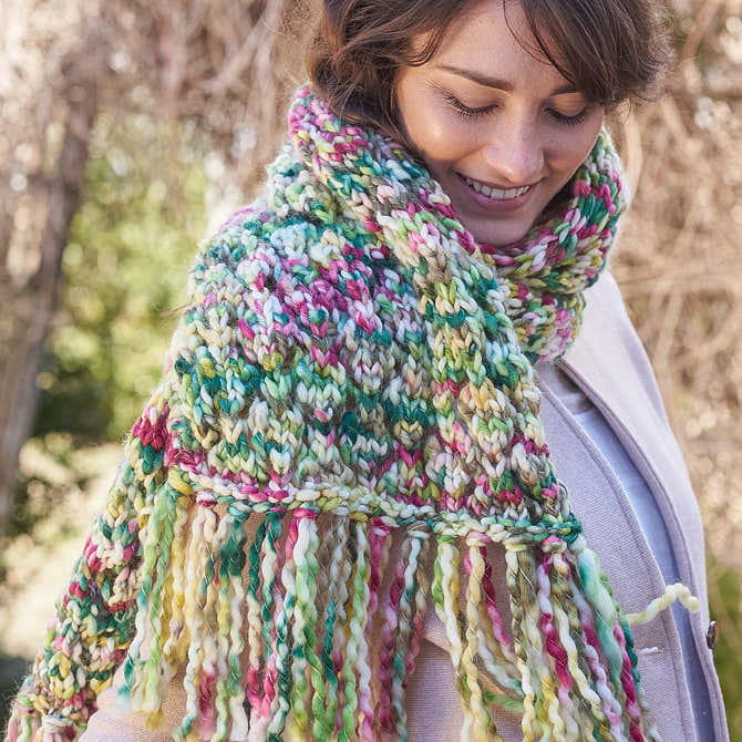 Berroco Crisantemo Accessory Knitting Pattern
