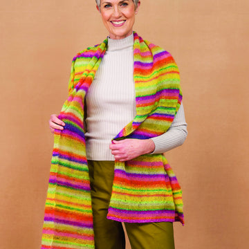 Winter Sunset In Rowan Kaffe Fassett Kidsilk Haze Knitting