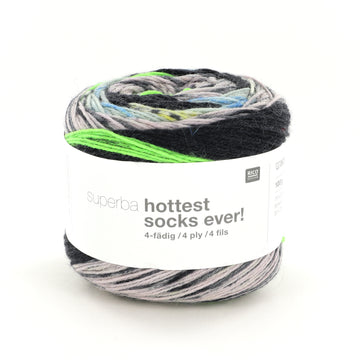 Rico Design Superba Hottest Socks Ever Yarn - Wool 378