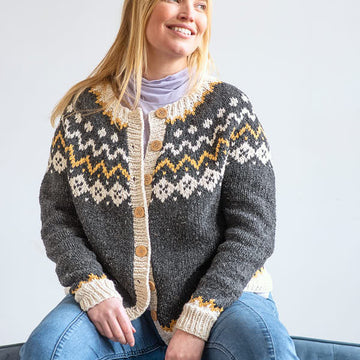 Robette Cardigan in Berroco Remix Chunky PDF