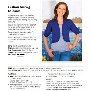 Lisbon Shrug to Knit