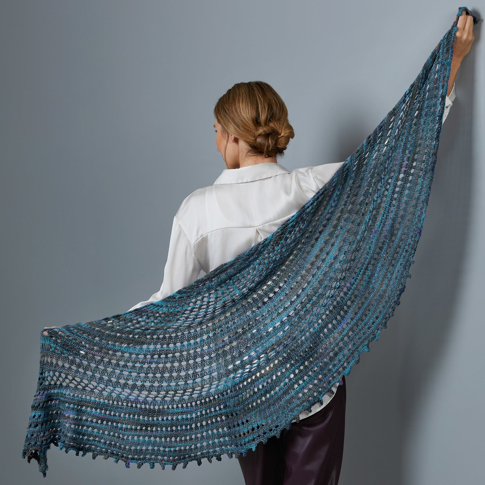 Stacy Charles Fine Yarns Maisie Wrap Knitting Pattern