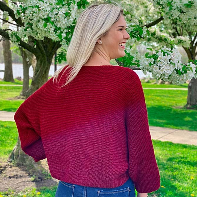 Plymouth Yarn Ladies Jacket Cardigan Knitting Pattern