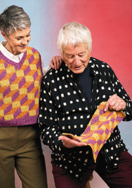 Optical In Rowan Kaffe Fassett Felted Tweed Knitting Pattern