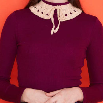 Paintbox Yarns Autumn Eve Collar Crochet Pattern