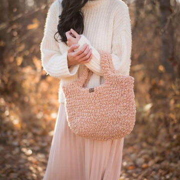 Fuzzy Fleece Bag