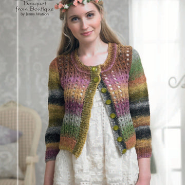 Noro Bouquet Cardigan Knitting Pattern