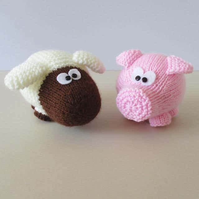 Snuffles Sheep and Truffles Pig