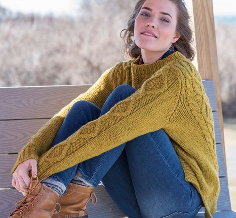 Riasa Pullover Jumper Knitting Pattern