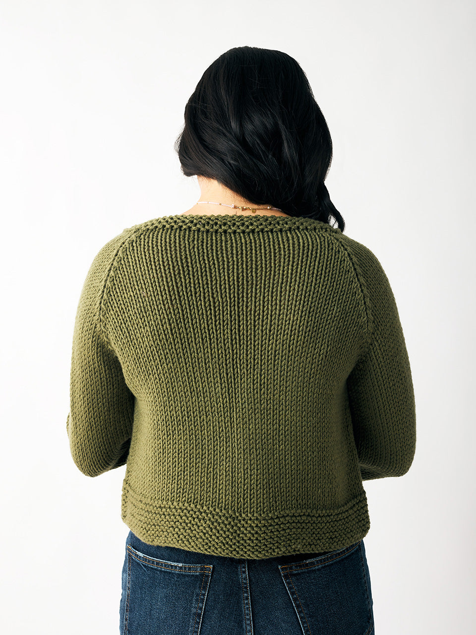 Franca Cardigan in Berroco Merino 401 Chunky