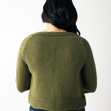 Franca Cardigan in Berroco Merino 401 Chunky