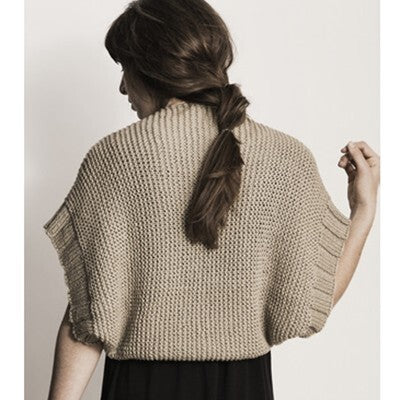 Blue Sky Fibers Afton Shrug Bolero Knitting Pattern