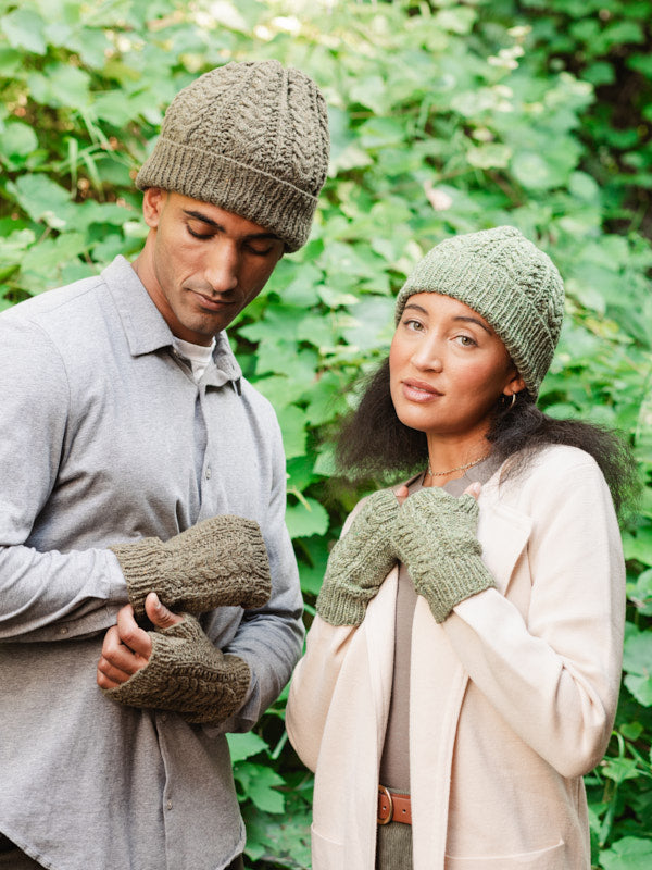 Back Bay Hat in Berroco Remix Wool Knitting Pattern