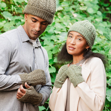 Back Bay Hat in Berroco Remix Wool Knitting Pattern