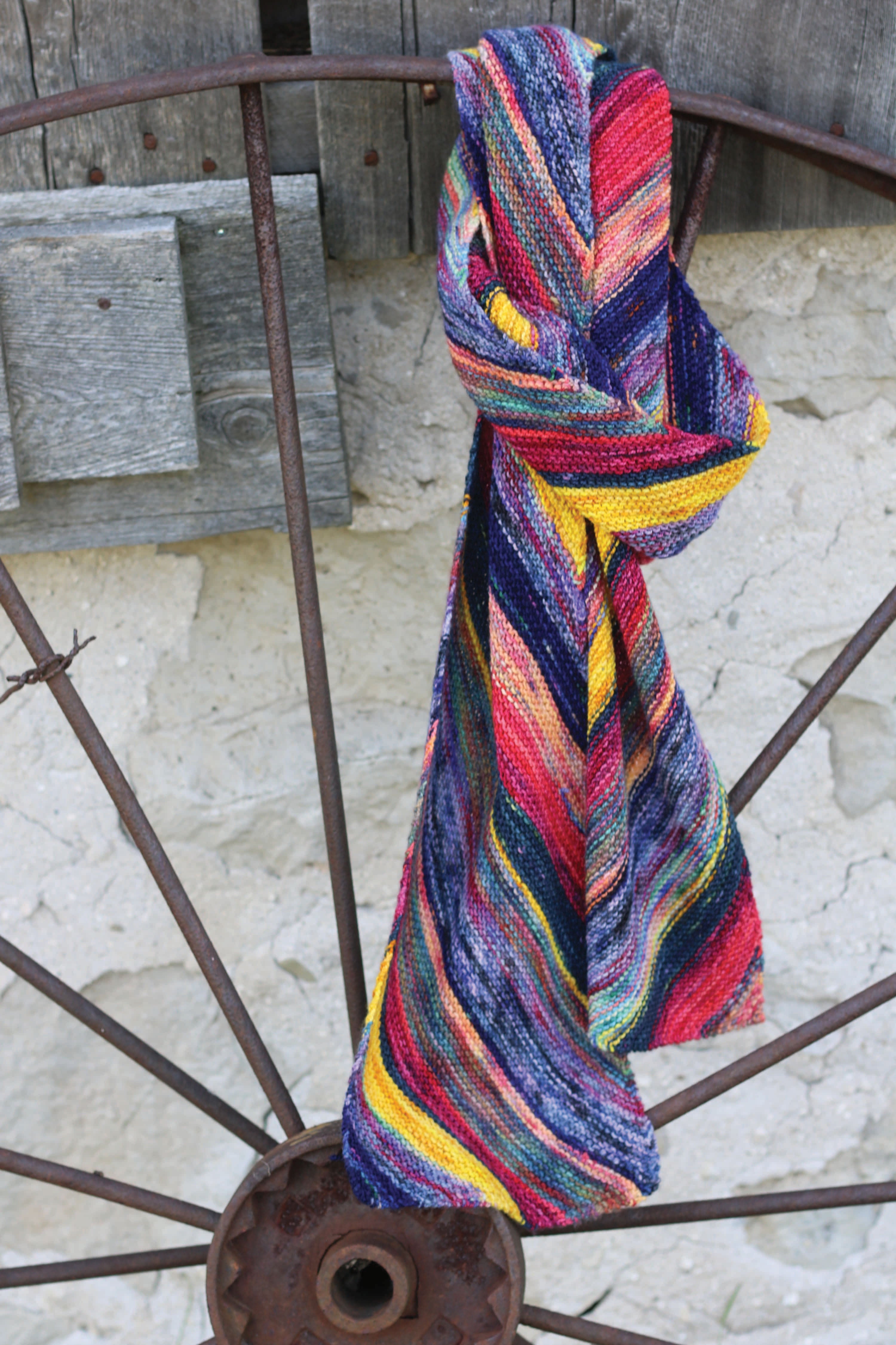 Koigu Dance Club Scarf Knitting Pattern