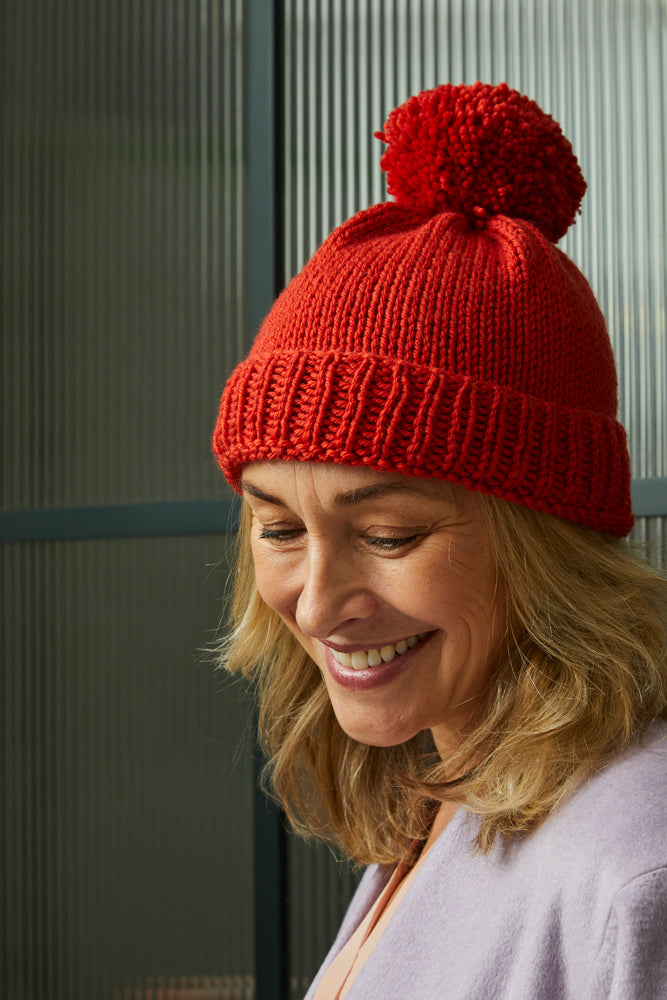Debbie Bliss Bobble Hat Knitting Pattern