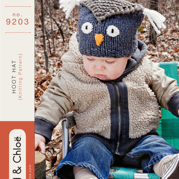 Hoot Hat Knitting Pattern