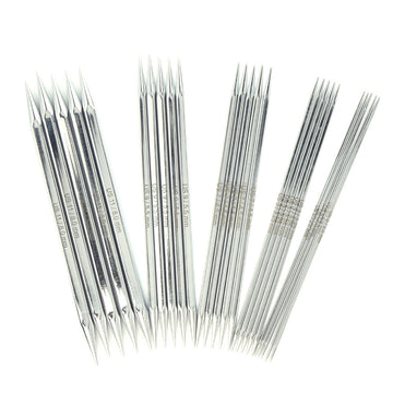 Knitter's Pride Nova Cubics Platina Double Pointed Needles 6"