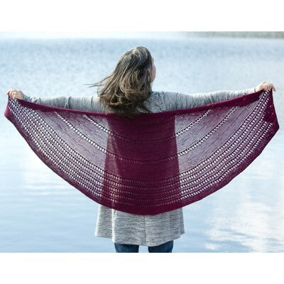 Valley Yarns Sequoyah Shawl Knitting Pattern