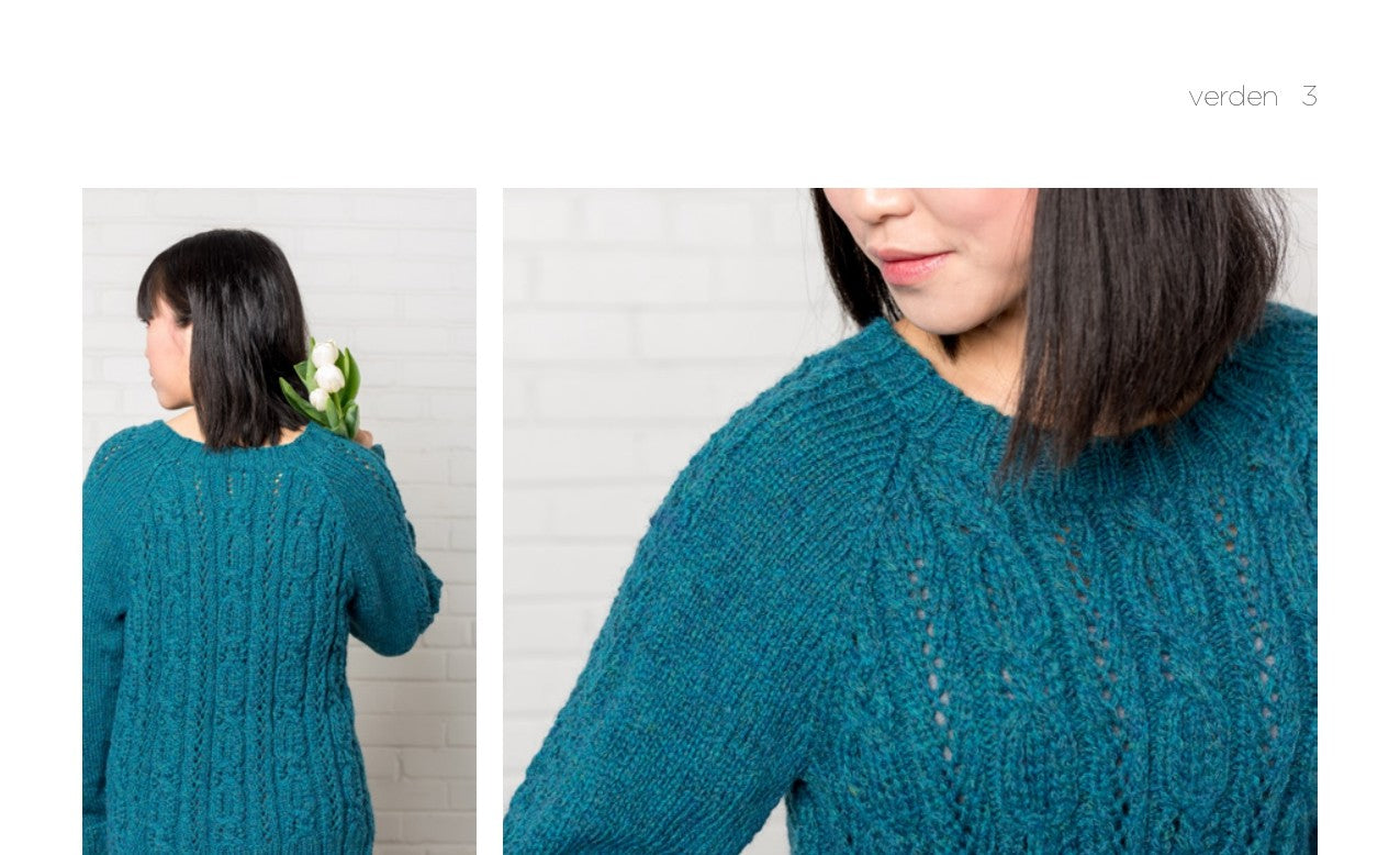 Twist Collective Verden Jumper Knitting Pattern