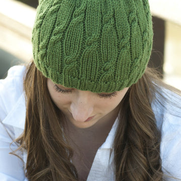Cascade Yarns A193 Knotted Rib Hat (Free)