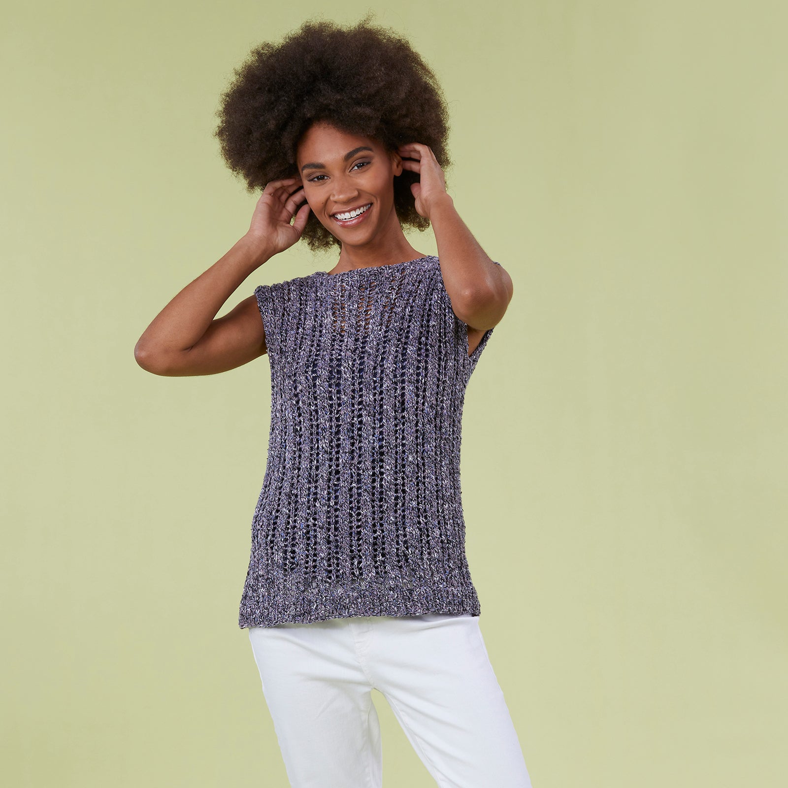Tahki Yarns Santa Cruz Tank Knitting Pattern