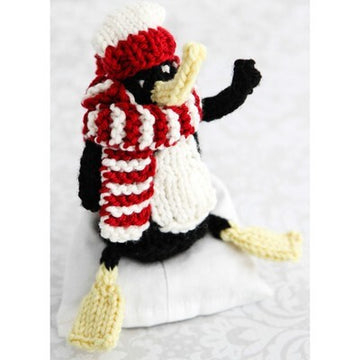 Valley Yarns Hot Chocolate Run Penguin Knitting Pattern