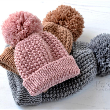 Simple Bobble Hat Zeke