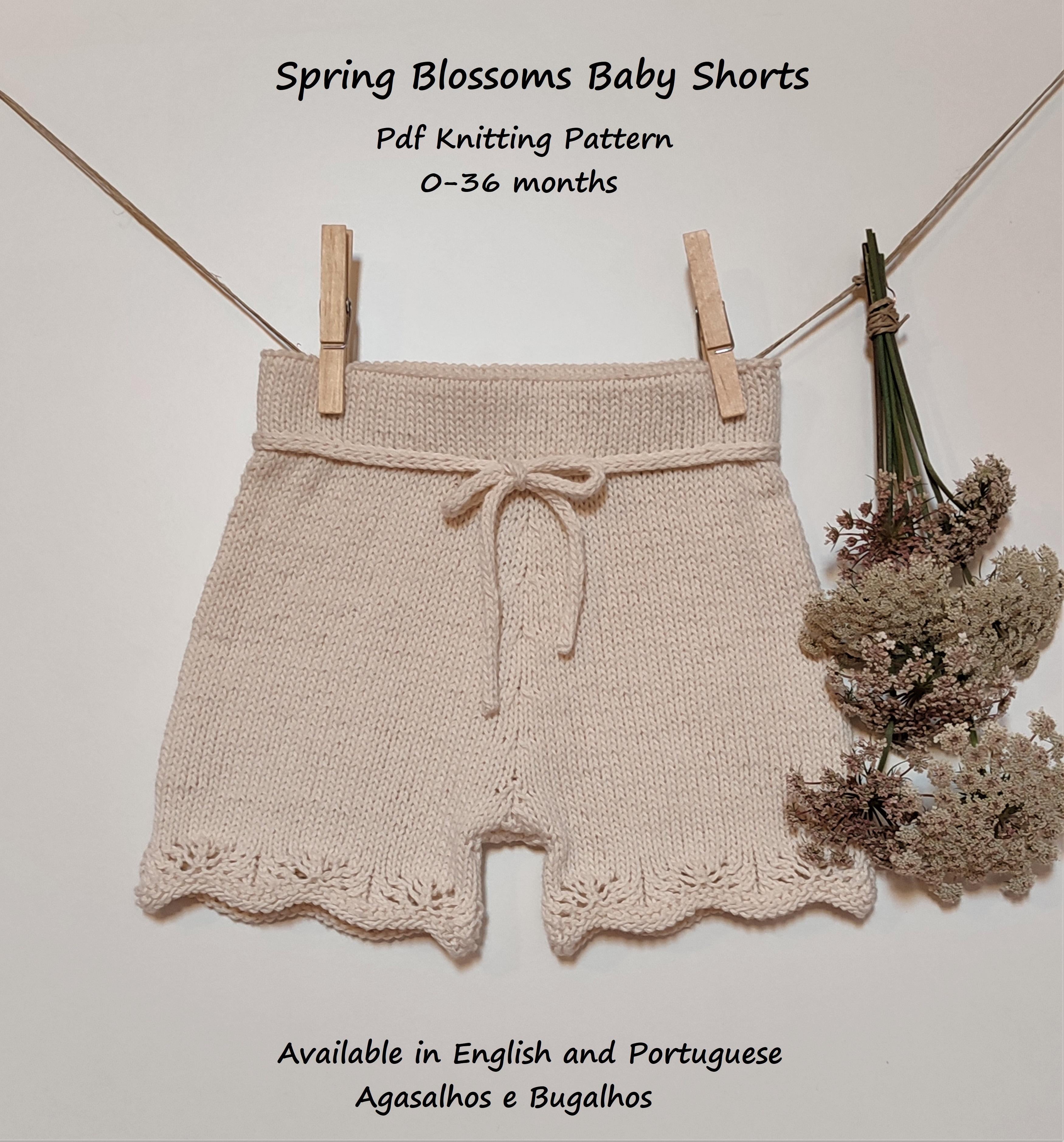 Spring Blossoms Baby Shorts | 0-36 months