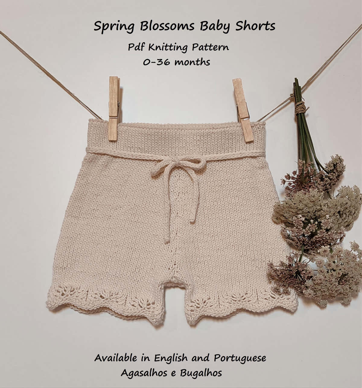 Spring Blossoms Baby Shorts | 0-36 months
