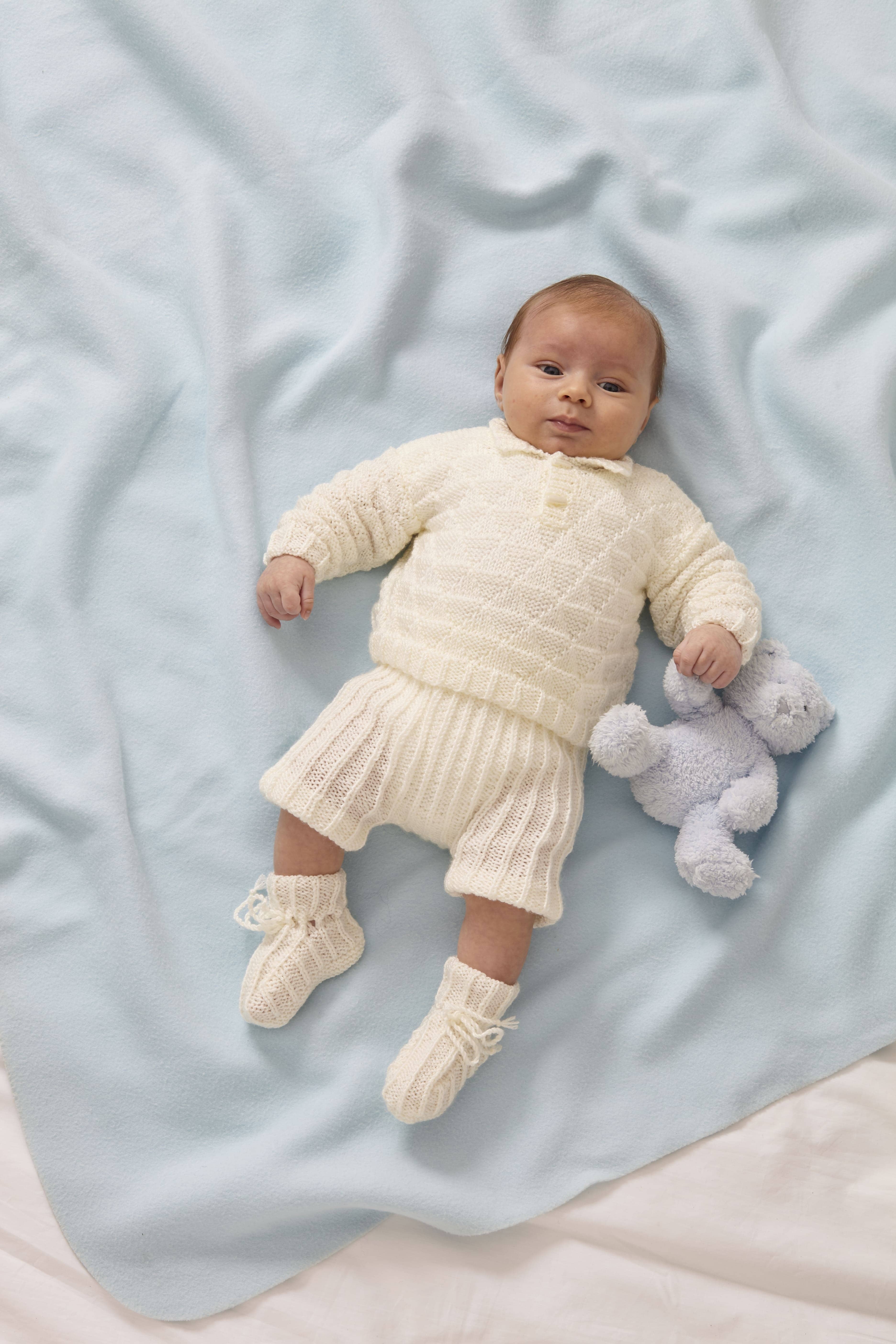 Childrens Booties Knitting Pattern