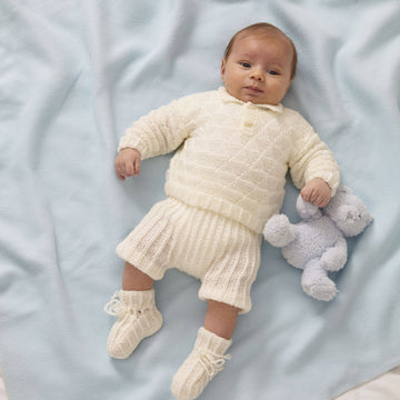 Childrens Booties Knitting Pattern