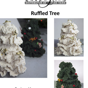 Ruffled Tree Decoration Crochet Pattern