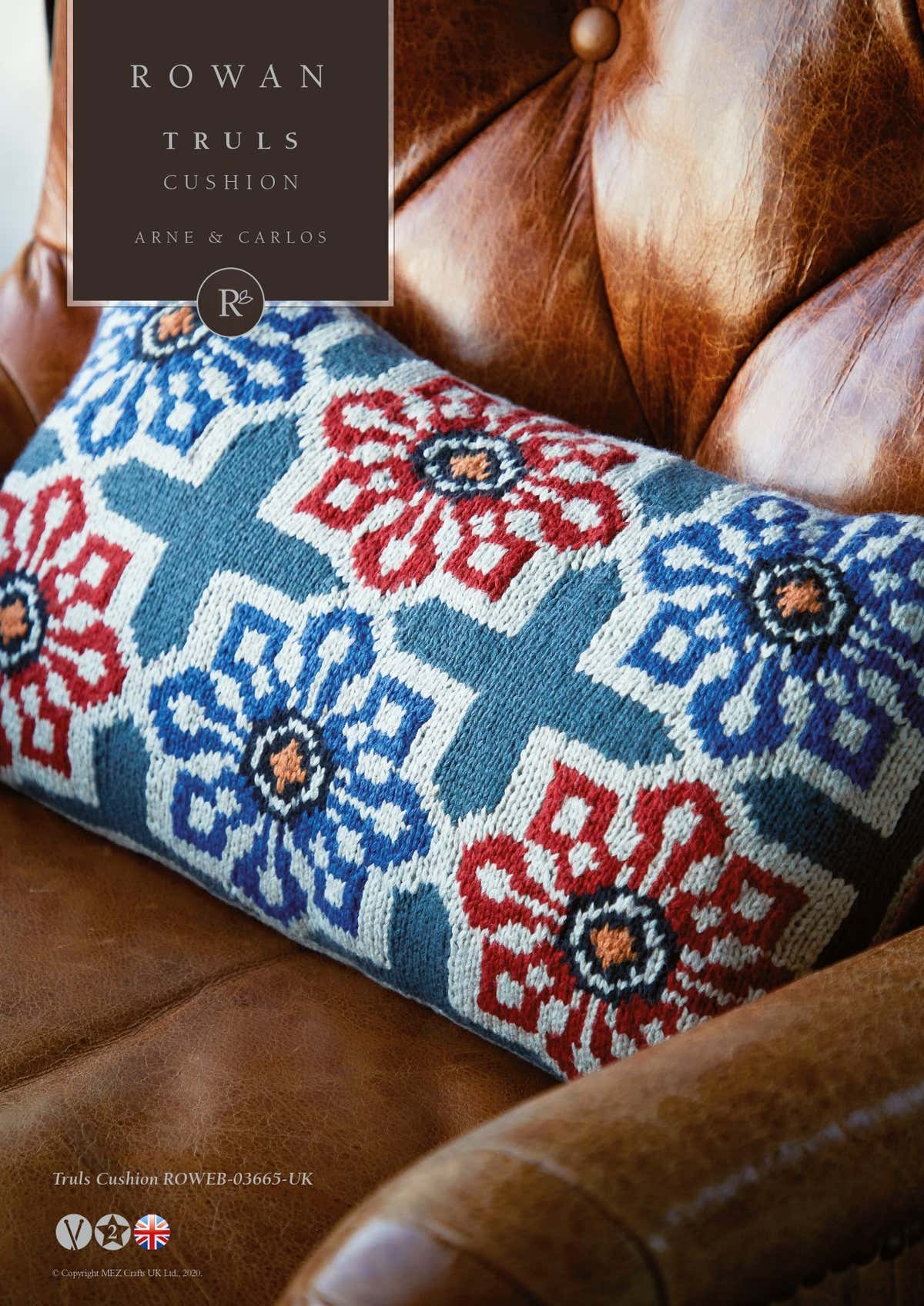 Rowan Truls Cushion Knitting Pattern