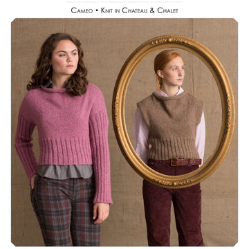Classic Elite Yarns Cameo Jumper Knitting Pattern