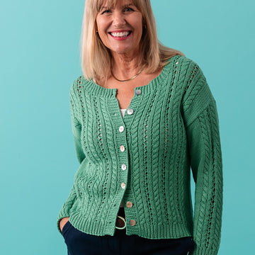 Hunter House Cardigan Knitting Pattern