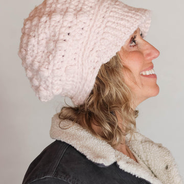 Newsboy Cap and Hand Warmers