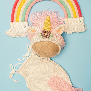 Unicorn Baby Knit Outfit Pattern