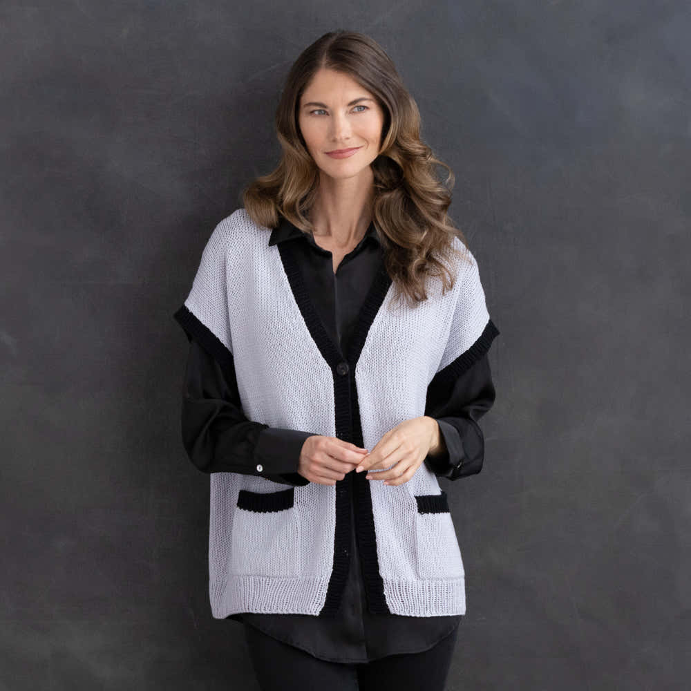 String Lennon Vest Knitting Pattern