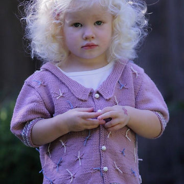 Chasing Butterflies Childs Cardigan